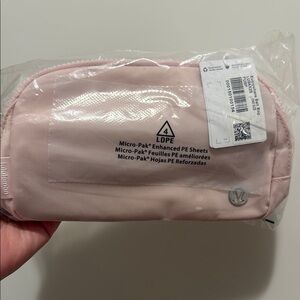 Lululemon flush pink everywhere belt bag